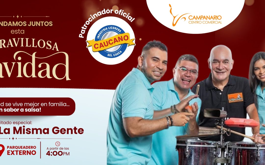 ¡Encendemos la navidad con mucha Salsa!