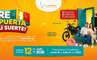Abre la puerta a tu suerte y gana premios increíbles en Campanario