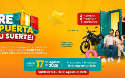 Ahora tienes más tiempo para participar con “Abre la puerta a tu suerte”