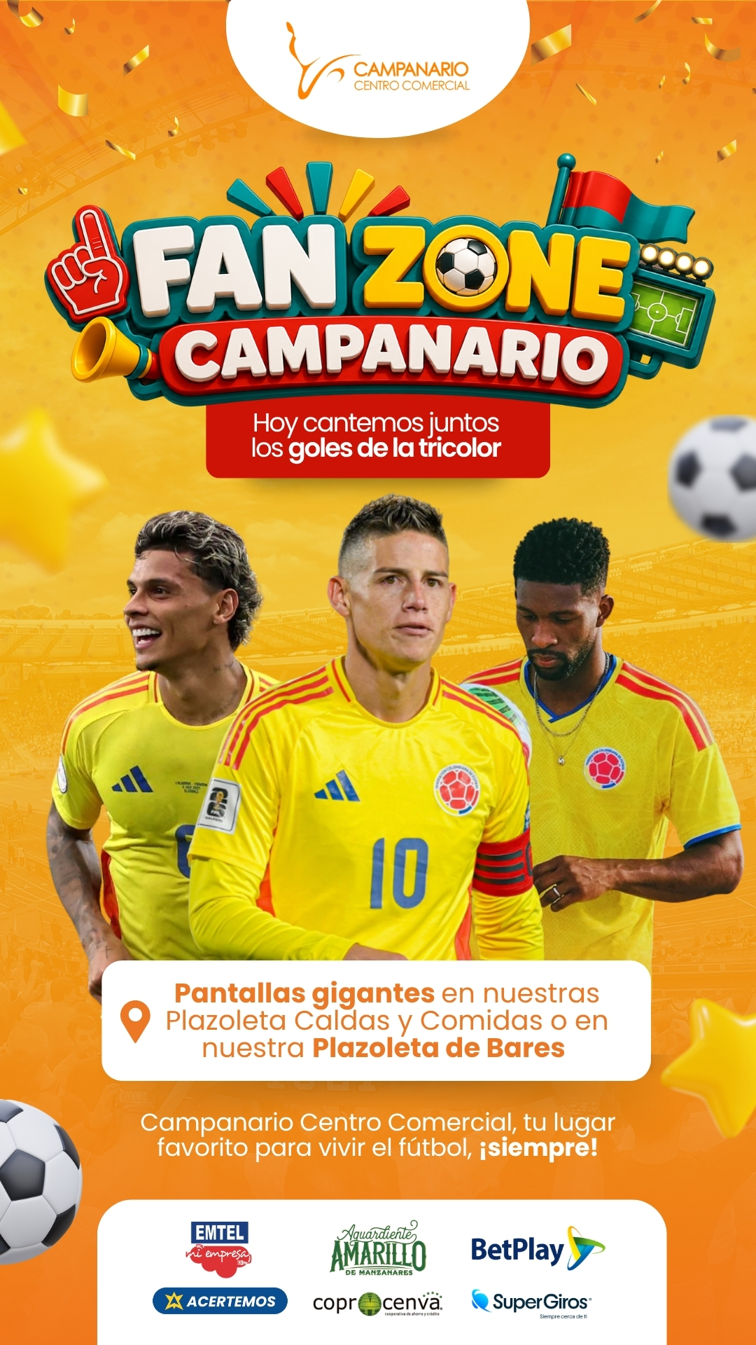 Apoya a la Tricolor en nuestras FanZones